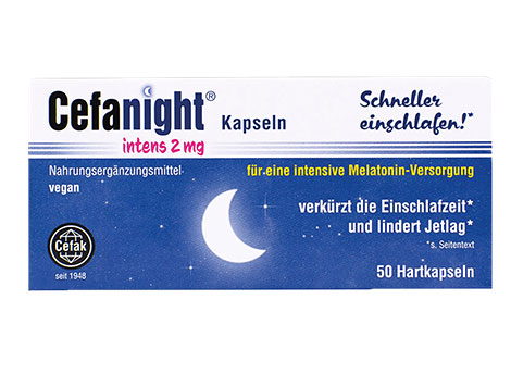 Angebote Mai 2024 Cefanight Melatonin Einschlafen Marien-Apotheke Grefrath